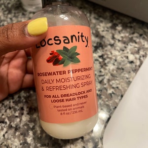 Locsanity Daily Moisturizing Refreshing Spray for Locs, Dreadlocks - R –  Beauty Coliseum
