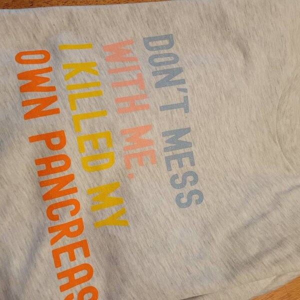 Funny Pancreas to Do List Shirt, Type 1 or Type 2 Diabetes Comfort ...