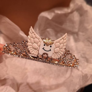 Tooth Fairy Crown Tiara Headband, Tooth Fairy Costume Cosplay Outfit, Tooth Fairy Magical Gift, Tooth Fairy Pillow, Tooth Fairy Photo Shoot