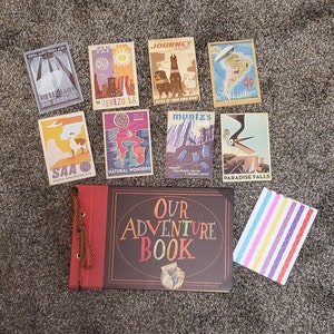 Vienrose Our Adventure Book Scrapbook Photo Album Up Movie Scrap Book DIY  for