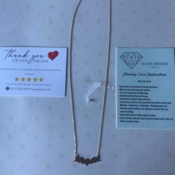 Stirrup N Rings Necklace - Silver