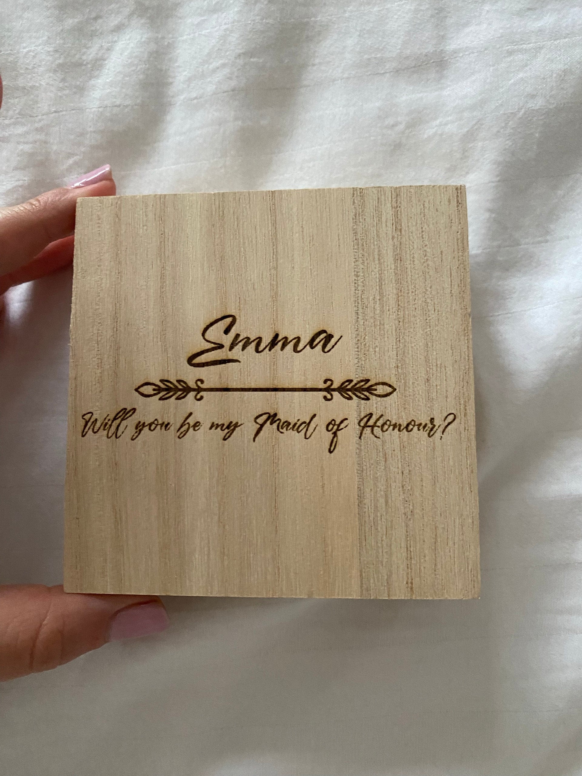 Pull Out Photo Box | Unique Photo Album | Image Box | Photo Album Alternative | Memory Trinket Wooden Box | Gifts for Couples