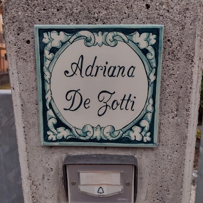 Portuguese House Number Tile , Signs for Home, Personalized Tile ...