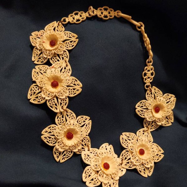 Vintage 1940s 50s Black Silver Rick Rack Patio Dress Circle Skirt Belt ...