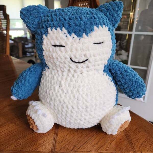 Sleepy Monster Amigurumi Crochet Pattern Digital File - Etsy