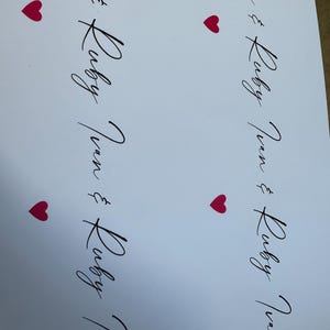 Etsy-koper heeft een foto van de aankoop toegevoegd