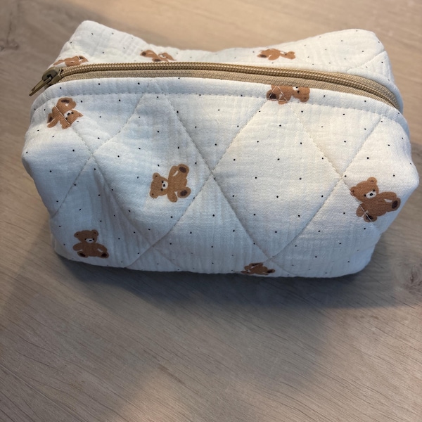 Glam & Go Quilted Cosmetic Bag - Oh So Fancy Pink