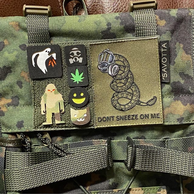 Ghost Army Tactical Patch Small 1.5X1.5 - Etsy