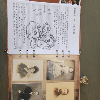 John Winchester Journal Pages dreamcatcher - Etsy