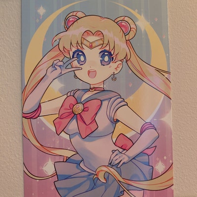 Sailor Moon 5x7 Mini Prints - Etsy