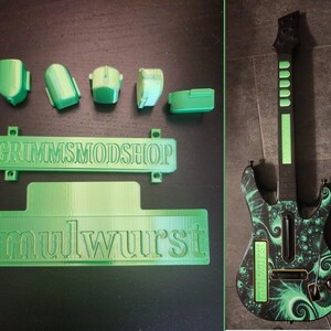 Guitar Hero World Tour, GH5 & Metallica Guitar Tap Bar Replacement