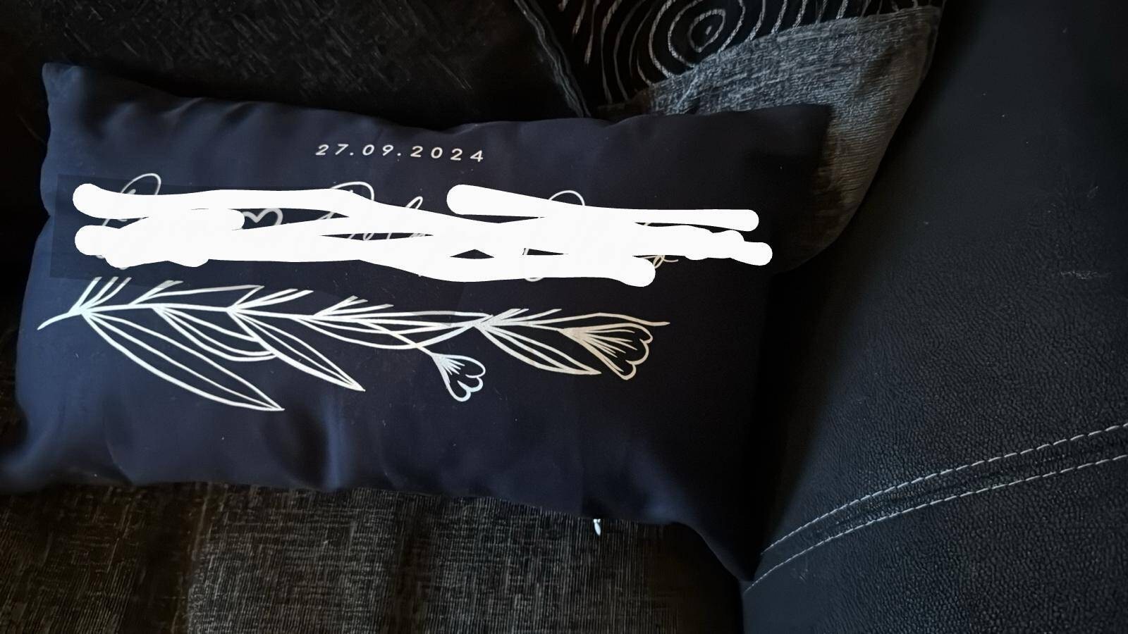Custom Pillow, Personalized Wedding Gift, Wedding Pillow, Personalized Pillow, Engagement Gift, Newlywed Gift, Anniversary Gift, Couple Gift
