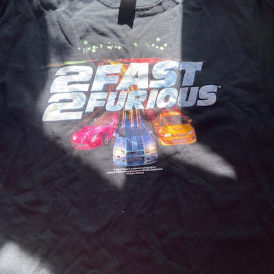 2 Fast 2 Furious Movie Logo Black Shirts - Etsy