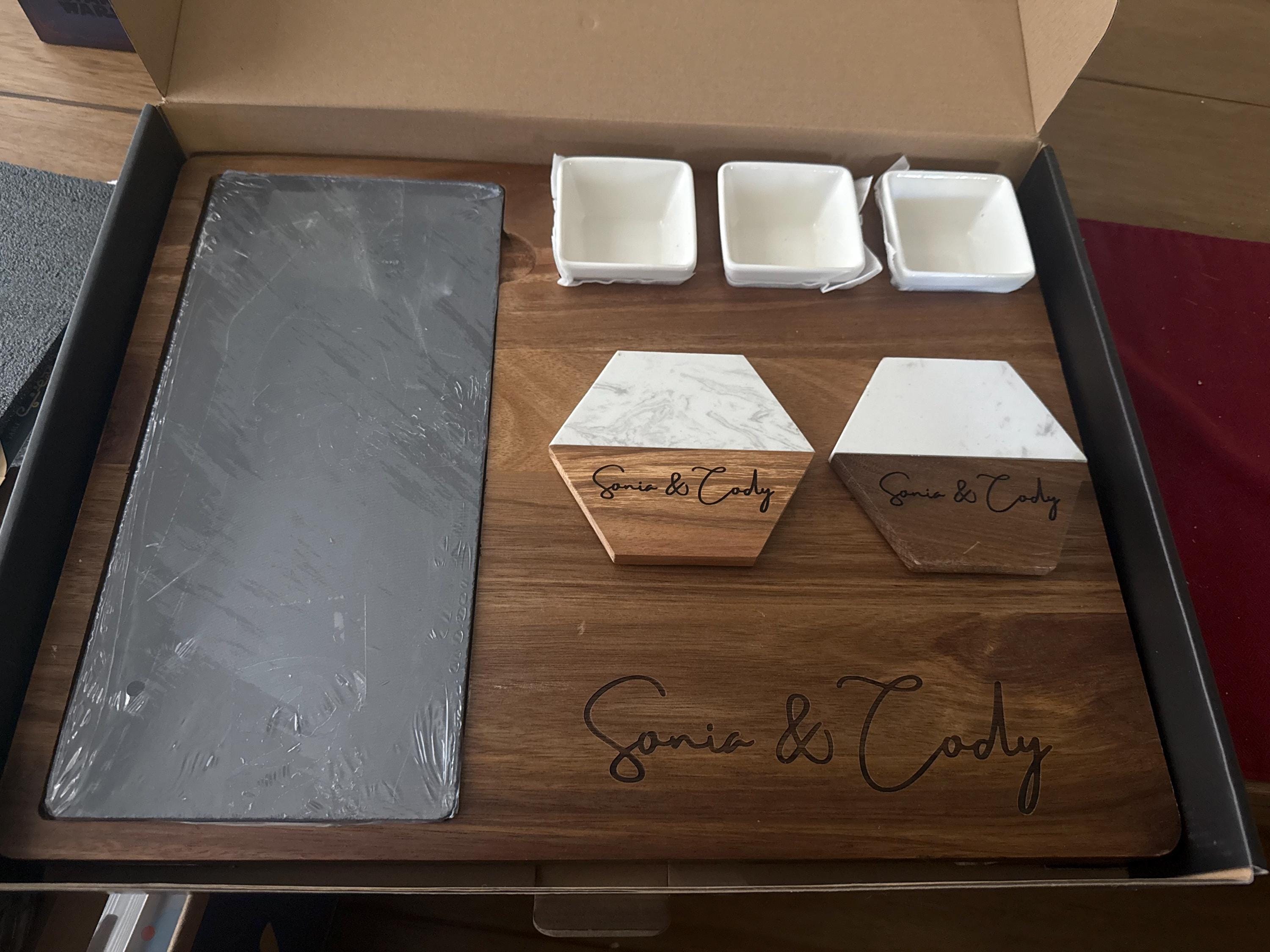 Charcuterie Board Personalized, Wedding Gift for the Couple Unique, Anniversary Gift, Housewarming Gift, Engagement Gifts Mother in Law Gift