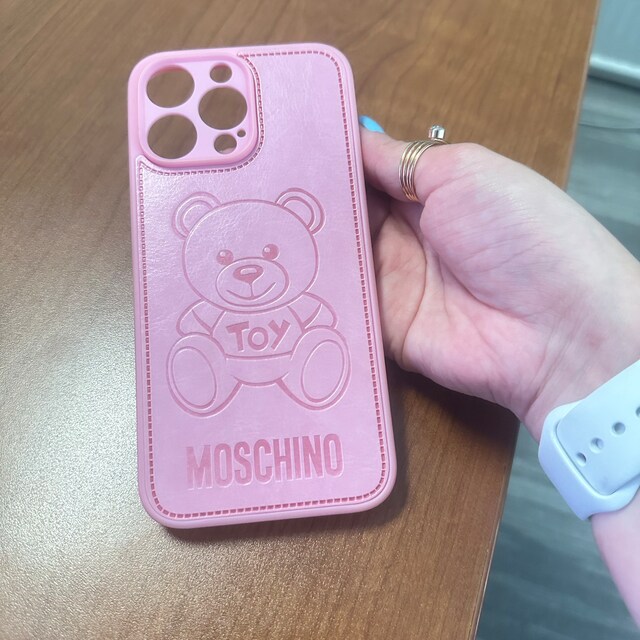 MOSCHINO - ラスト１【新品】Moschino テディ iPhone11 スマホカバー ピンク ラスト1【新品】MOSCHINO モスキーノ テディ iPhoneケース ピンク