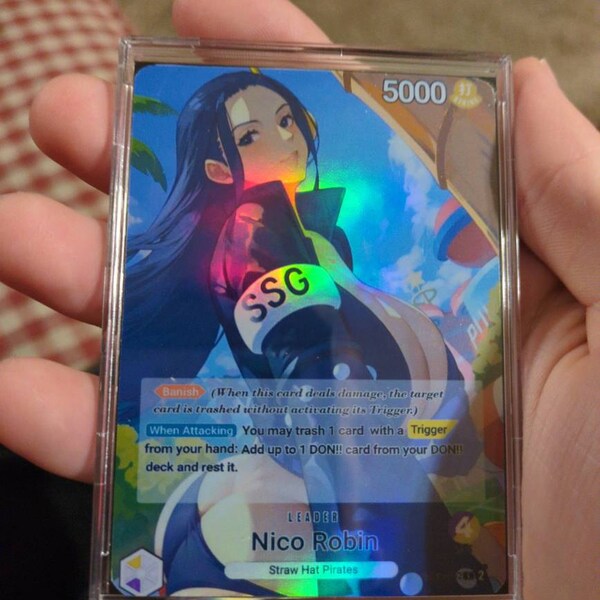 One Piece CCG - Nico Robin Special DON Promo Card (Japanese, Near Mint)