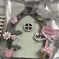 Sage Green & Pink Fairy Door, Available Individually or as a Set - Etsy UK