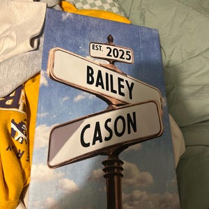 Bailey heeft een foto van de aankoop toegevoegd