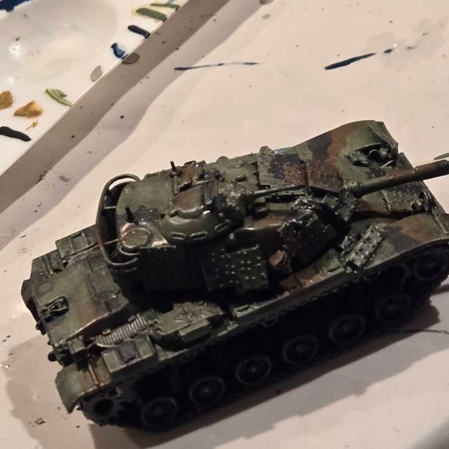 M60 A1 ERA Main Battle Tank - 3D Resin Printed 28mm / 20mm / 15mm