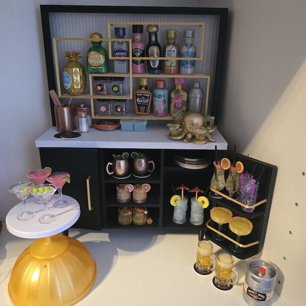 FILE for Miniature Bar 3D Print File – 1:6 Scale Miniverse Diorama (STL ...