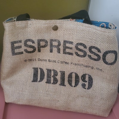 Costa Rica Burlap Coffee Bag Dunn Brothers Jute Sack - Etsy