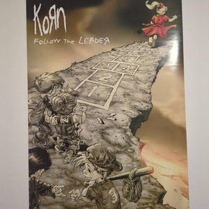 KORN POSTER New Sealed No Frame Collectible Rare 2024 - Etsy