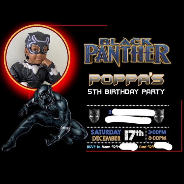 black-panther-invitation-black-panther-birthday-invitation-with-photo-black-panther-digital-invitation-superhero-invitations-etsy for Free Printable Black Panther Invitations Black Panther Invitation - Black Panther Birthday Invitation With Photo - Black Panther Digital Invitation - Superhero Invitations - Etsy for Free Printable Black Panther Invitations