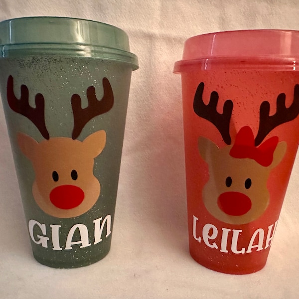 Reindeer Svg, Reindeer Face Svg File for Cricut, Silhouette, Christmas