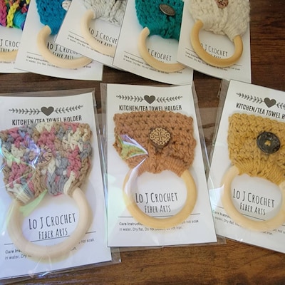 Digital Download, Packaging for Crochet Towel Holders, Care Card, Ready ...