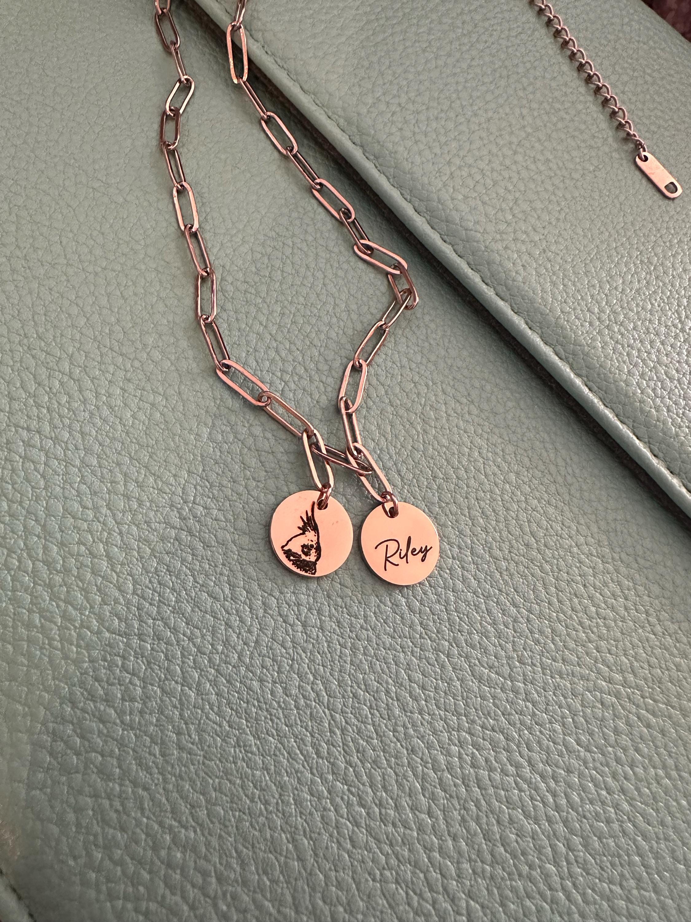 Pet Memorial Gifts Pet Lover Gifts Mother&#39;s Day Gift for Her Dog Necklace Personalized Jewelry for Kids Cat Mom Dog Pet