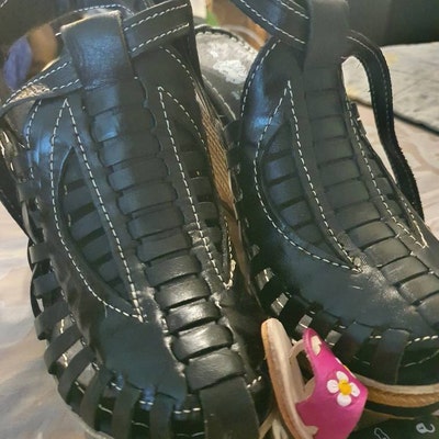 platform huarache sandals