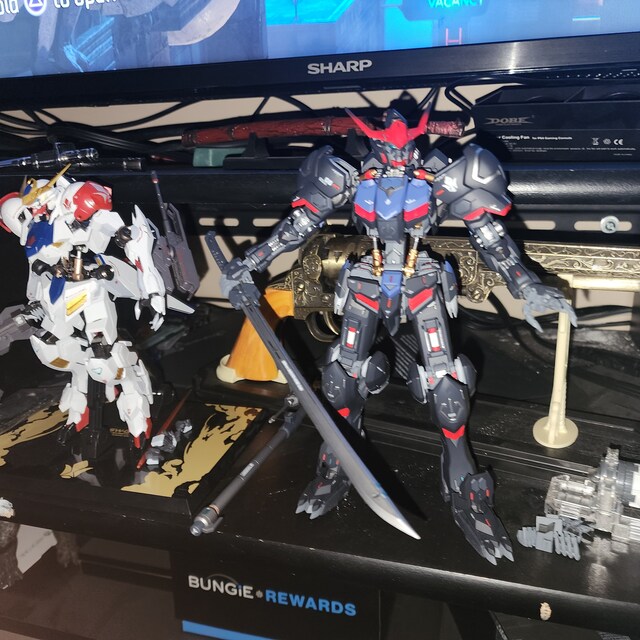 日本ブラックメタル SABBAT BARBATOS 他4枚セット BANDAI MG 1/100 Black Barbatos Gundam Painted & Built - Etsy