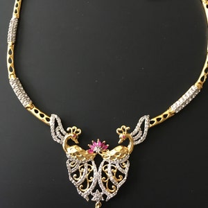 Bride Filet à Strass Cristal – Rang De Diamants 12mm, Cuir, Or Rosé