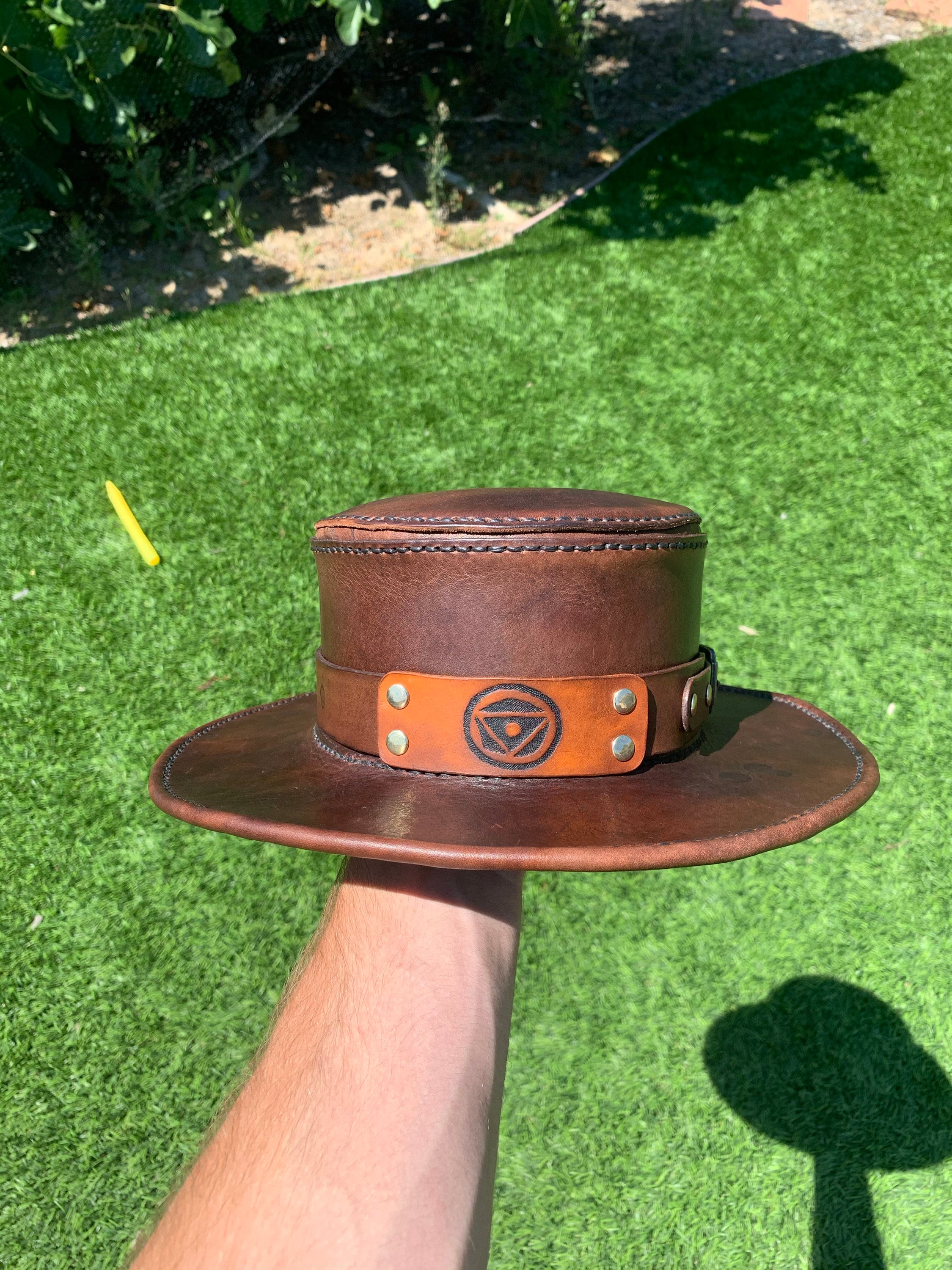 Leather Hat PATTERN DIY Hat Pdf Download VIDEO tutorial