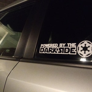 Desarrollado Por Dark Side Star Wars Etiqueta Engomada De La Etsy