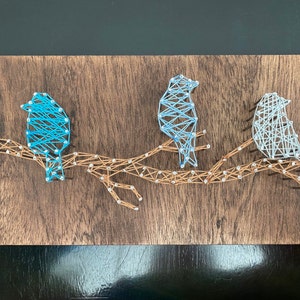 Love Birds String Art | Etsy