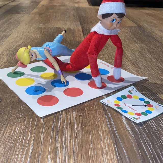 Christmas Elf Kit: Twister Game – 1331 Custom Decor & Goods