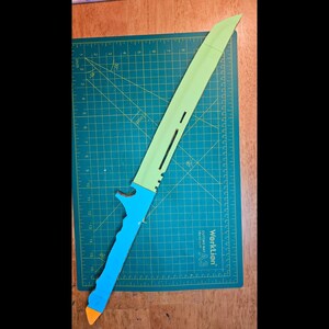Kaiju Soshiro Hoshina Sword Dual Blade SW-2033 Template Pattern