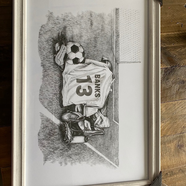 Personalized Soccer Print - Etsy