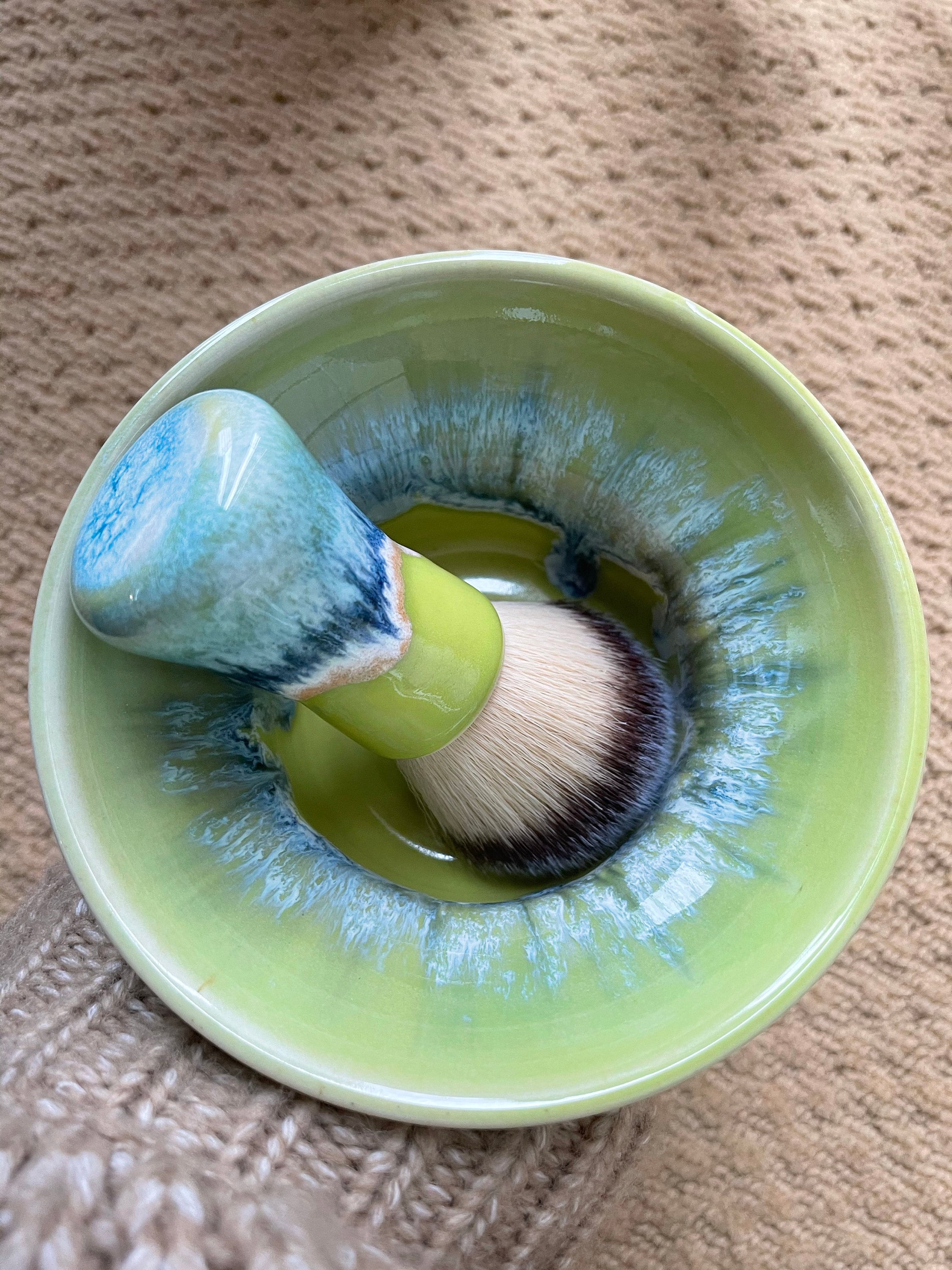 ceramic shave bowl set, choose your favorite // shave set // wet shave