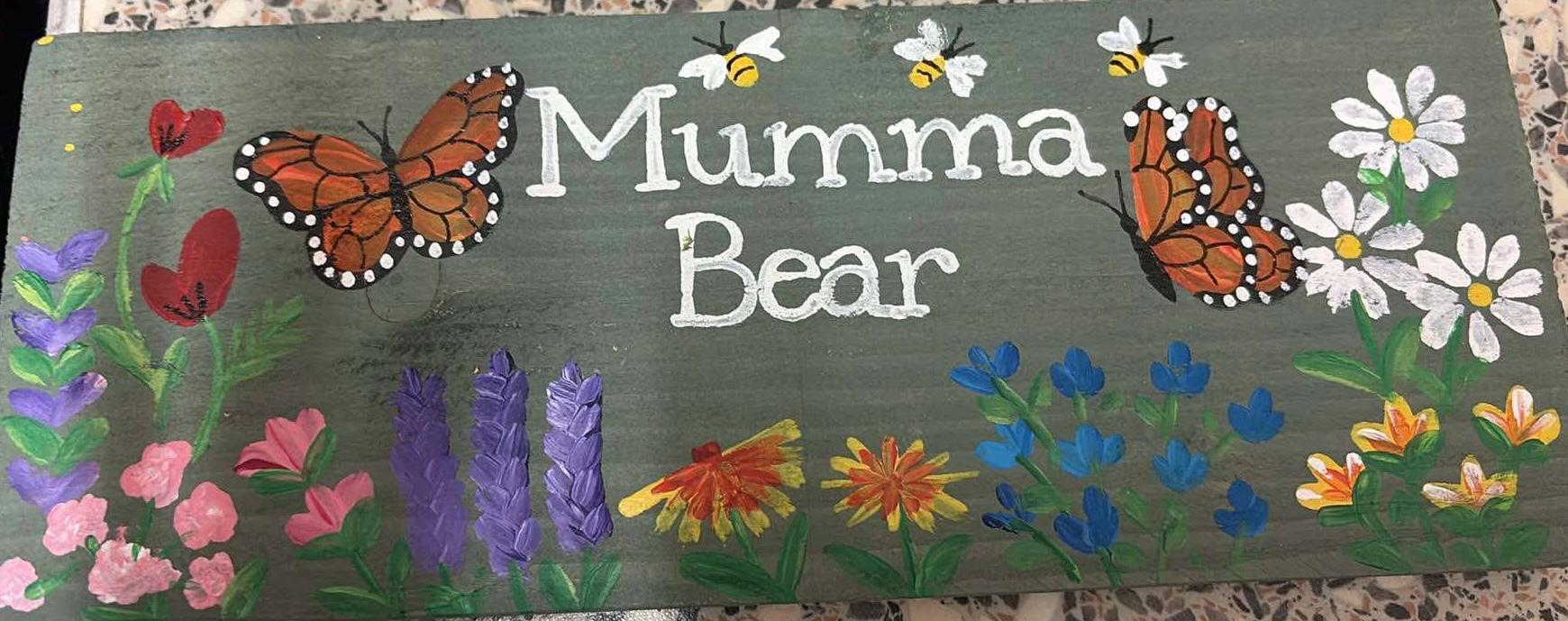 Personalised Wild Flowers Butterflies, Garden Plaque, Planter Sign, Allotment Sign,  Gardeners Gift, In Memory, Mum’s Garden, Plot Marker