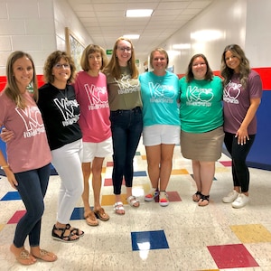 K is for Kindergarten // Kindergarten Teacher Tee // Teacher Shirt