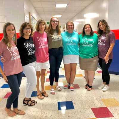 K is for Kindergarten // Kindergarten Teacher Tee // Teacher Shirt