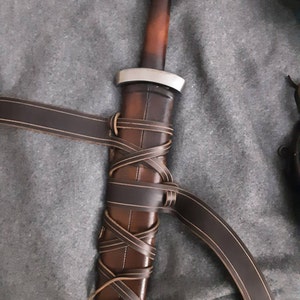 NULLUS Black Fractured Sword V.2 Belt NULLUS
