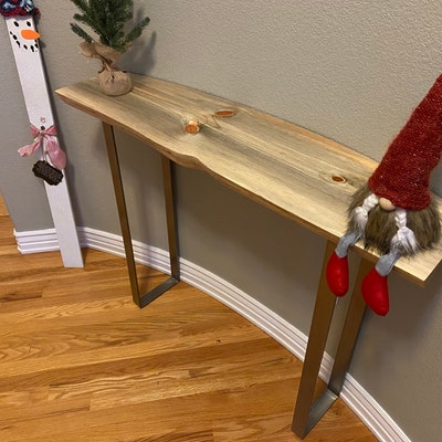 Beautiful Sanded Raw Steel Sofa Table Leg/clear Powdercoat Finish/couch ...