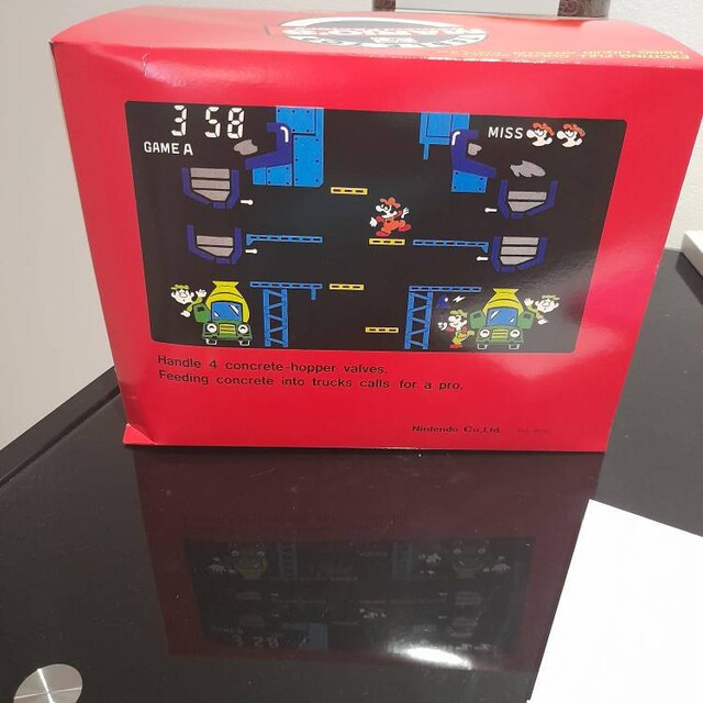 マリオのセメントファクトリー テーブルトップ - 復刻版ボックス