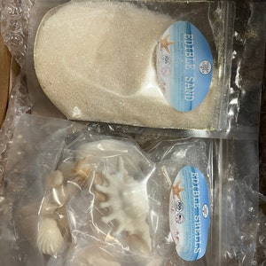 Hard Candy Edible Sugar Shells Very Detailed Cupcake or - Etsy