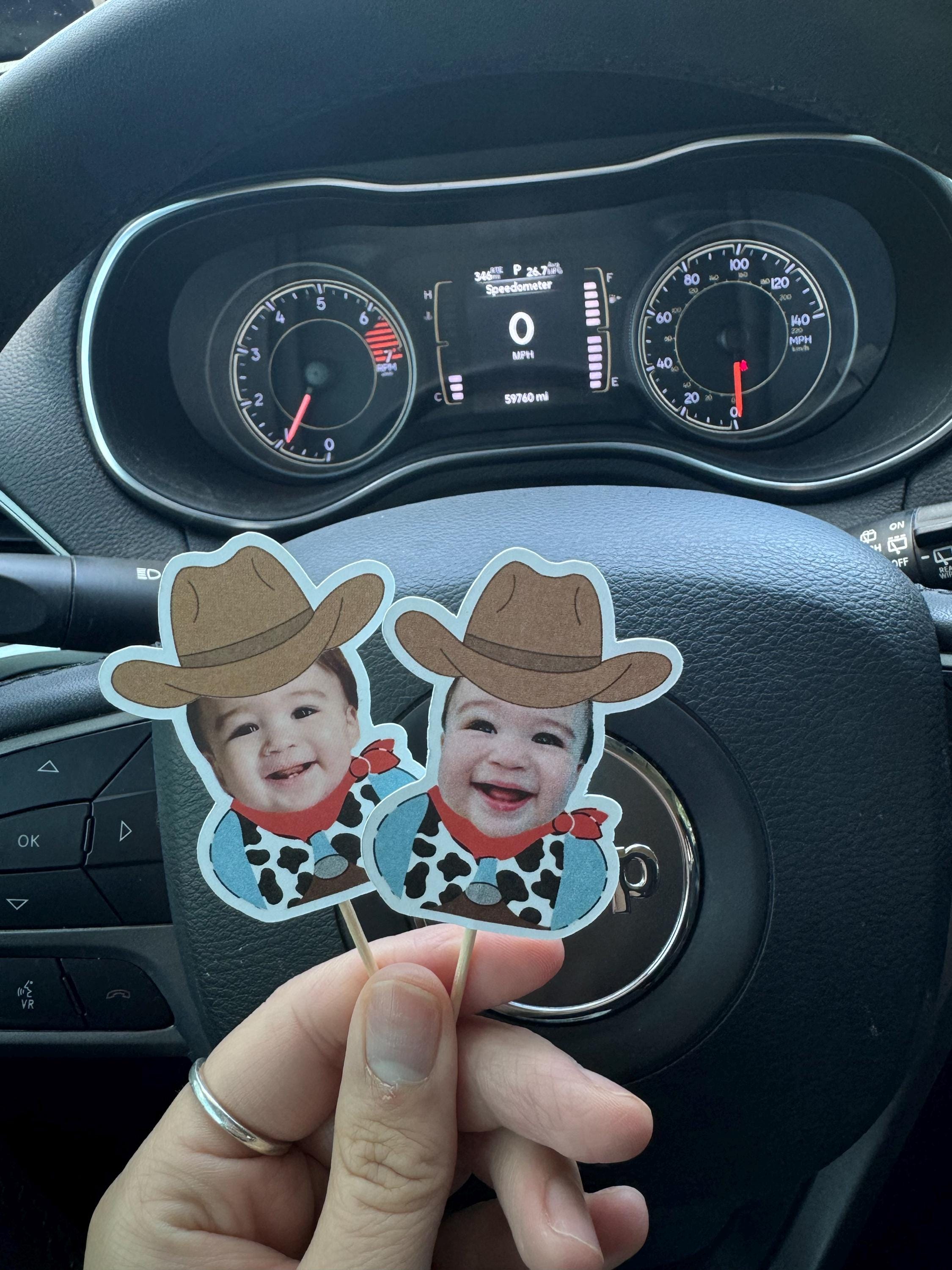 cowboy cupcake toppers | western birthday party decorations | my first rodeo birthday party supplies | cowboy 1st birthday | western party