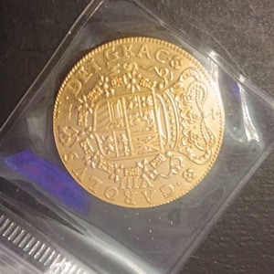 Paio di orecchini pendenti in oro giallo con monete - Asta Gioielli Antichi, Moderni, di Design e