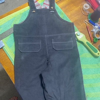 Boy Romper/overalls Pdf Sewing Pattern Ollie Overalls Sizes 3months to ...